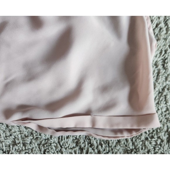 Pink Republic Womens T Shirt Zip Up Blouse Top Boho Pullover Medium Short Sleeve - Picture 5 of 5